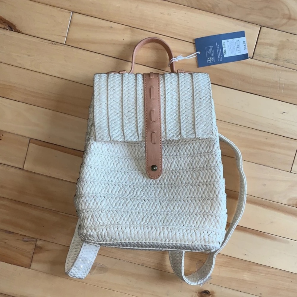 Straw Backpack